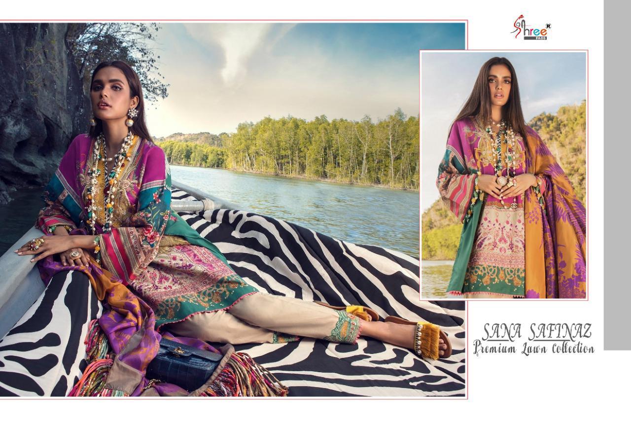 Shree Fabs Sana Safinaz Premium Lawn Collection Vol 2 Cotton Pakistani Suits