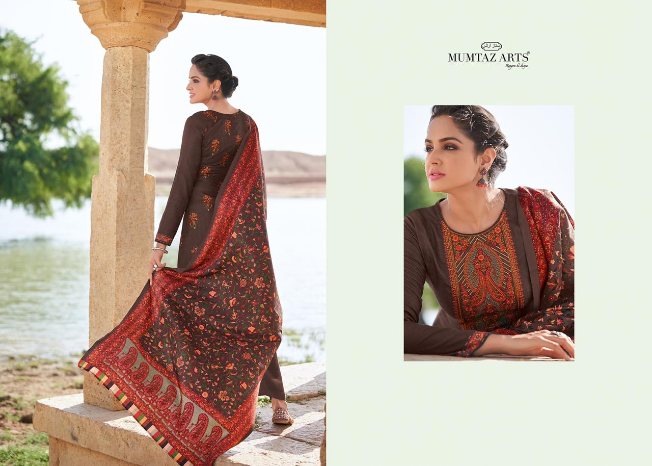 Mumtaz Arts Cashmere Pashmina Dubby Print Exclusive Salwar Kameez In Surat