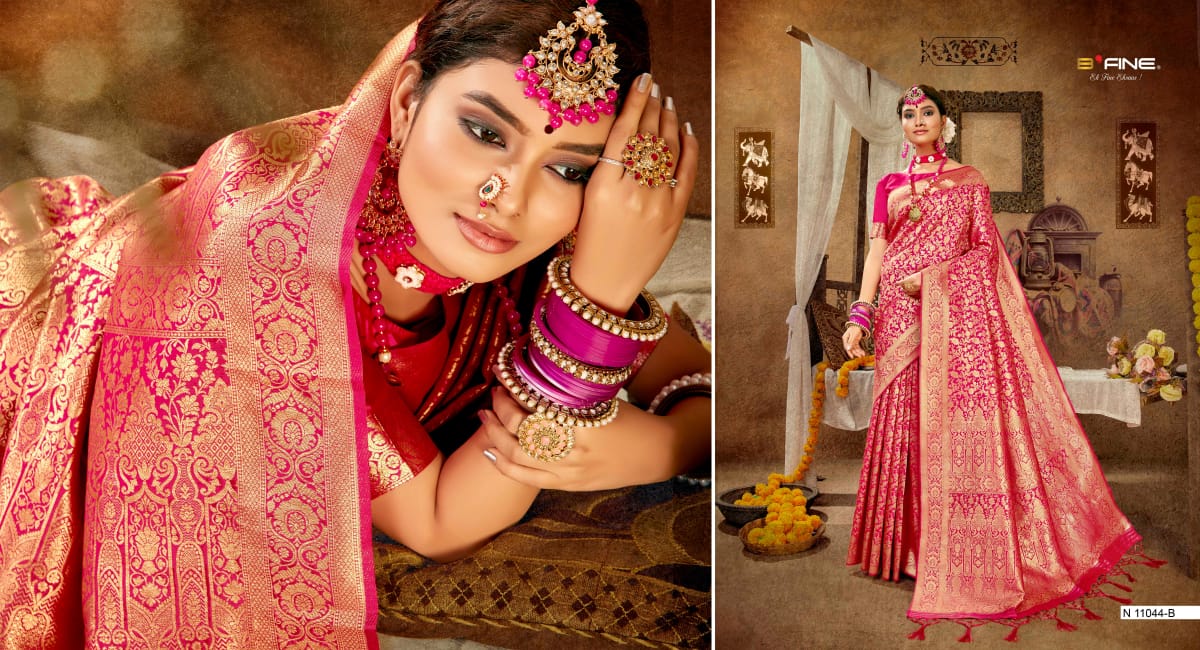 B Fine Paridhan Designer Banarasi Silk Saree