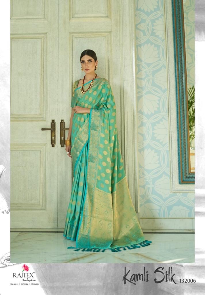 Rajtex Kamli Silk Designer Soft Silk Saree