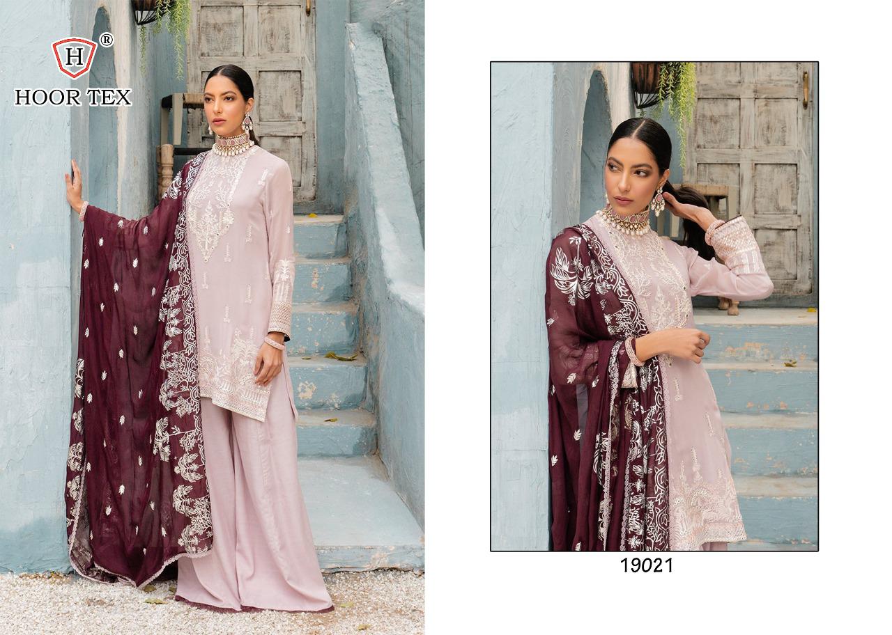 Hoor Tex Eid Collection 19021 Designer Heavy Georgette Suit