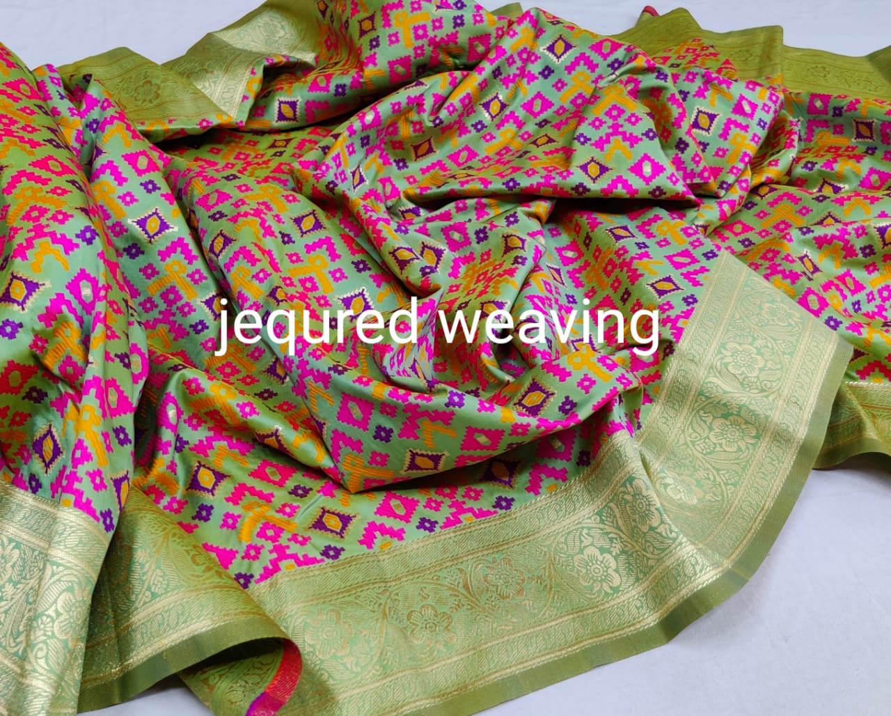 Bhawani Textile Presents Pure Weaving Saree