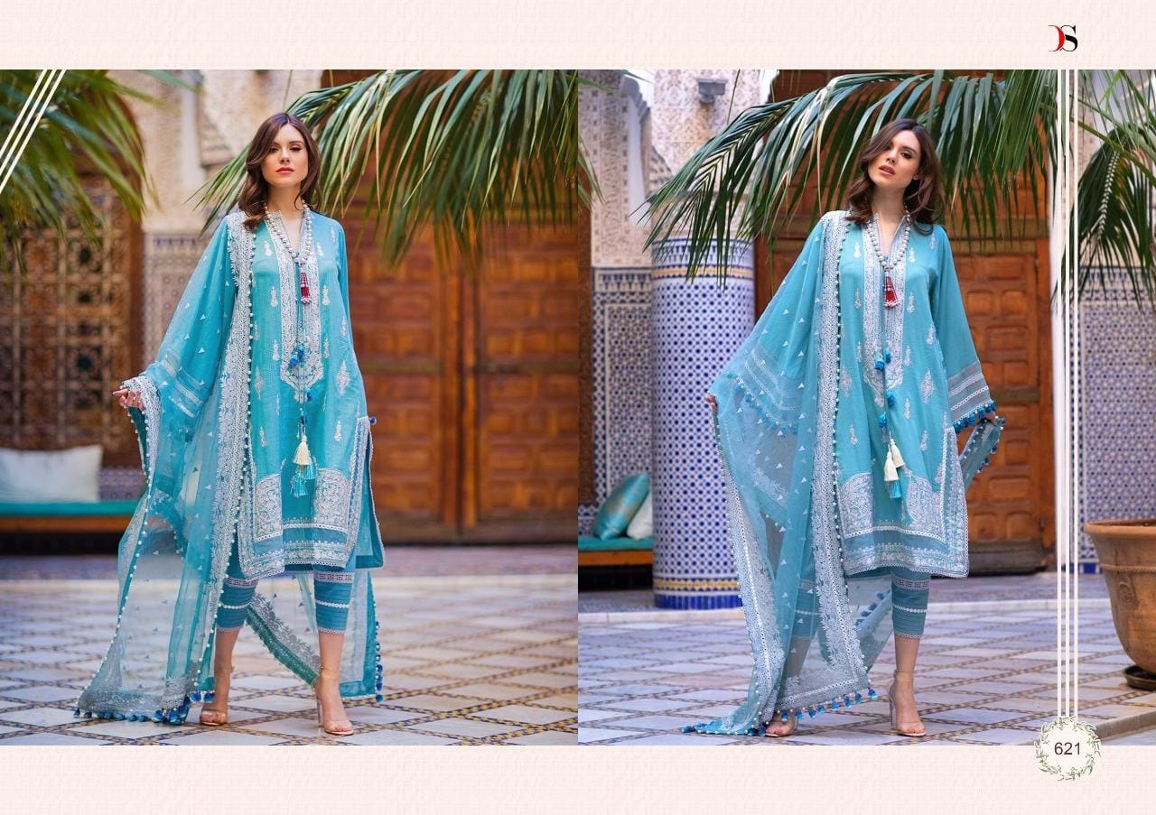 Deepsy Suit Sobia Nazir 621 Designer Cotton Suit