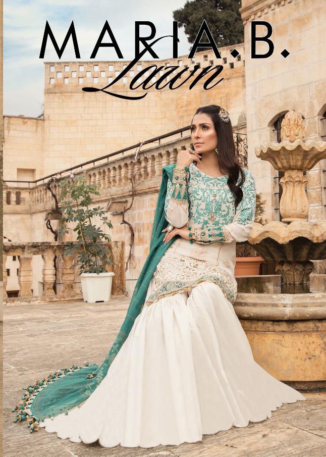 Fairlady Maria B M Prints Vol 2 Jam  Satin Festive Look Salwar Suit With Lawn Dupatta Catalog