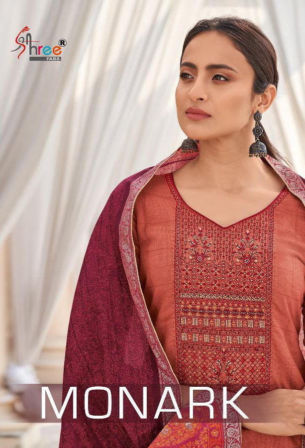 Shree Fab Monark Cotton Exclusive Print Salwar Suit Catalog