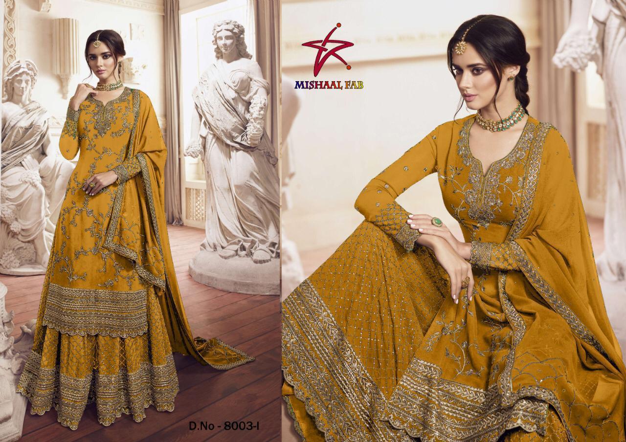 Mishaal Fab Designer Georgette Suit