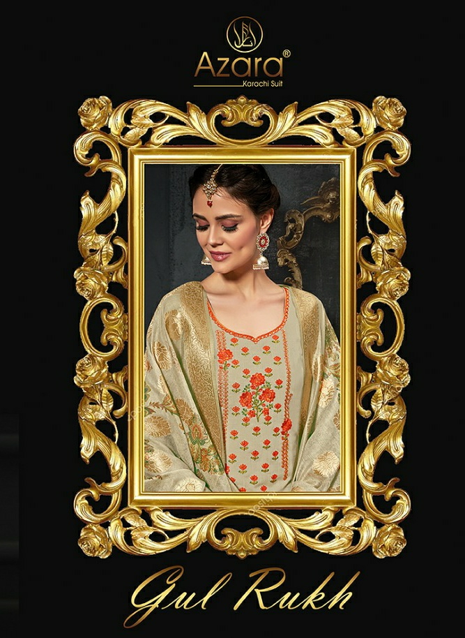 Radhika Fashion Azara Gulrukh Series 1001-1006 Cotton Dress Material