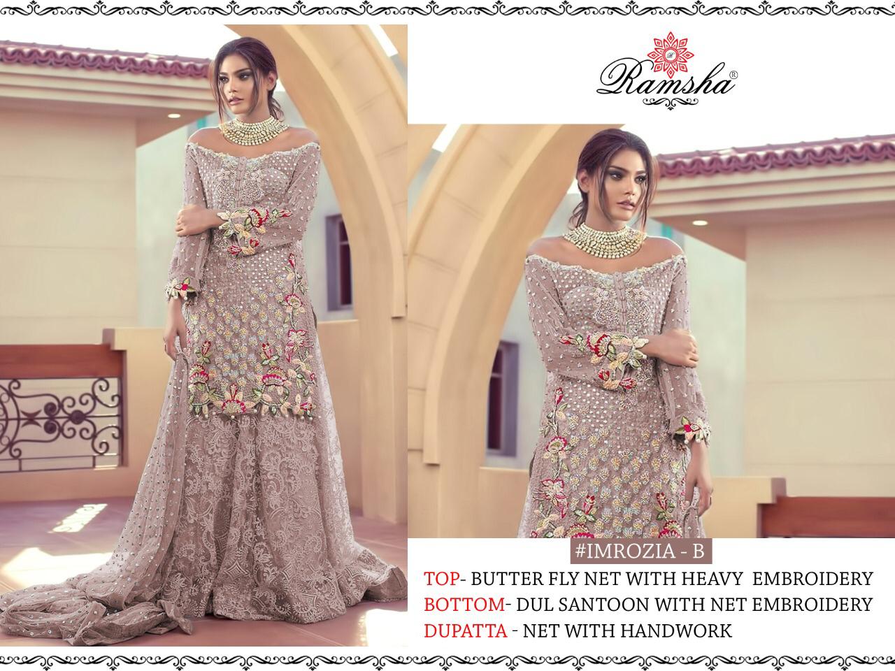 Ramsha Imrozia Nx Designer Net Suit