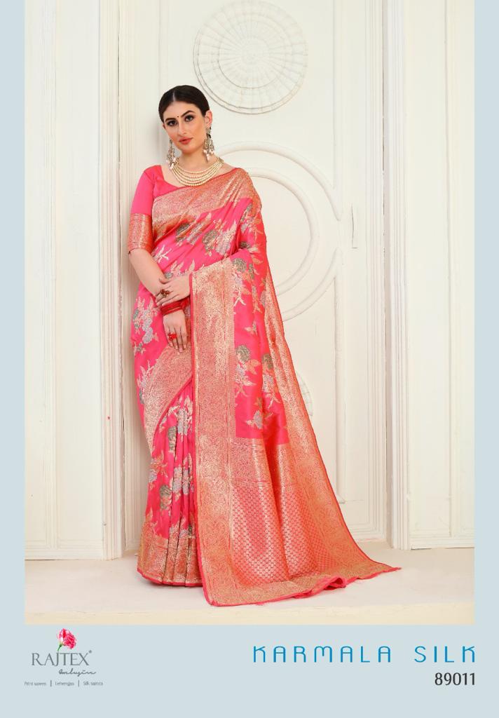 Rajtex Karmala Silk Designer Weaving Silk Saree