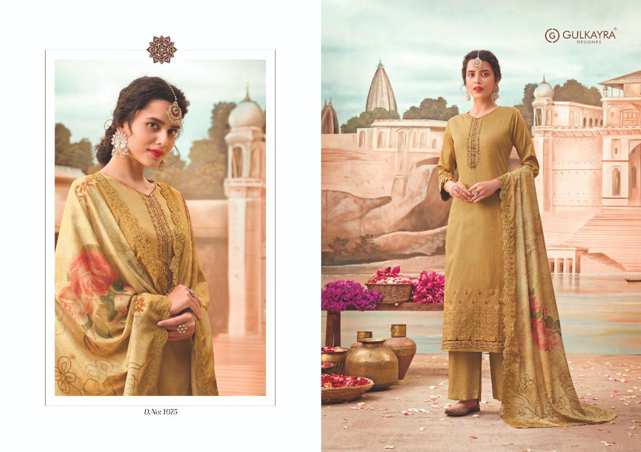 Gulkayra Naaz Designer Jam Silk Suit