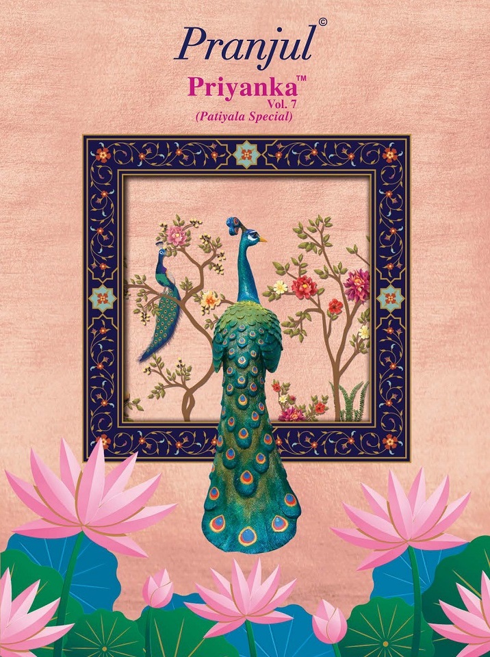 Pranjul Priyanka Vol 7 Series 701-730 Cotton Print Readymade Suit