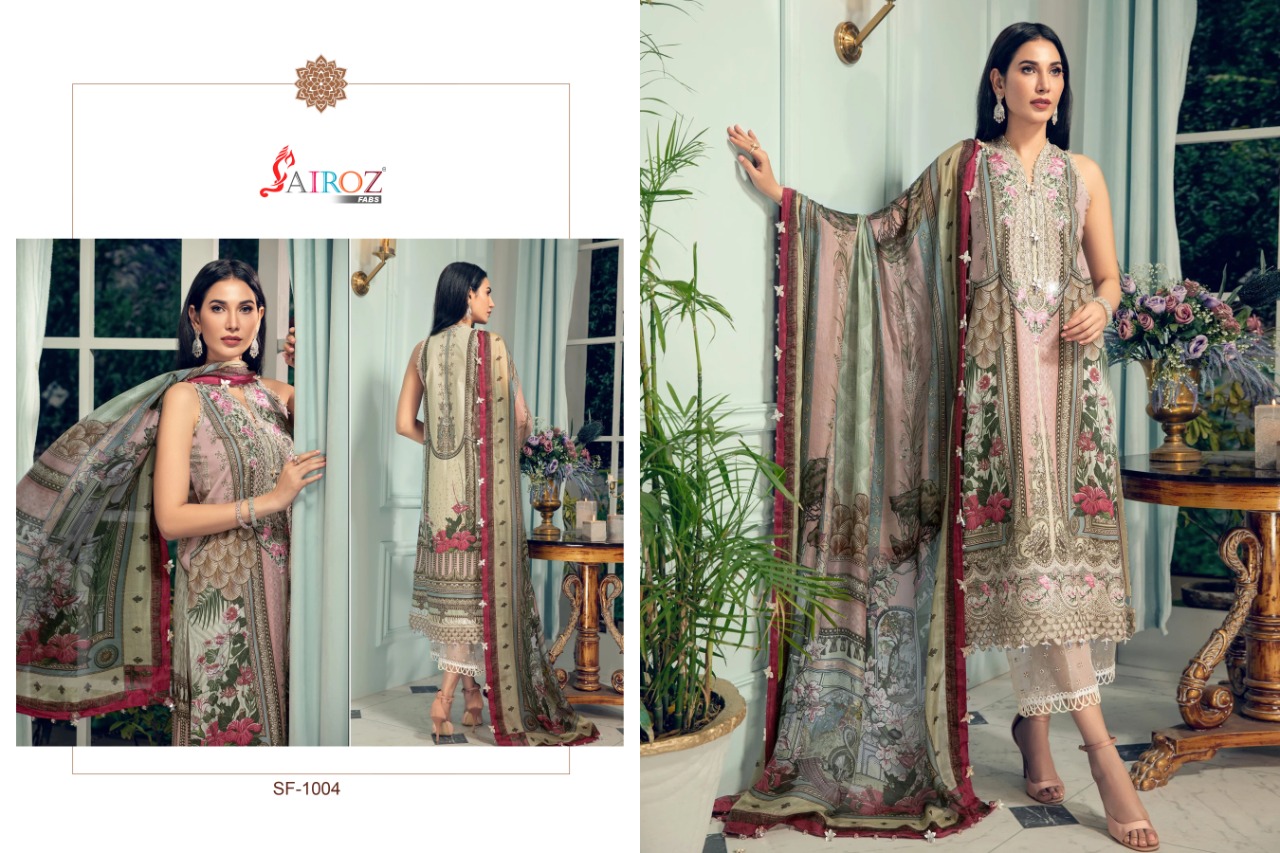 Sairoz Fabs Anaya Luxury Lawn Limited Edition Cotton Suit