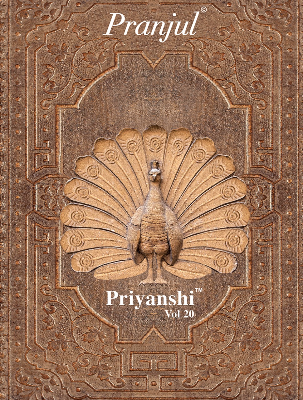 Pranjul Priyanshi Vol-20 Series 2001-2027 Pure Cotton Printed Suit