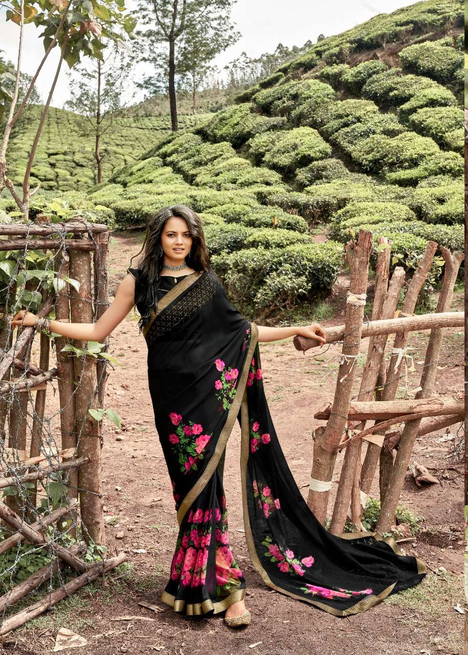 Kashvi Creation Rooh Series 36001-36010 Georgette Printed Sarees