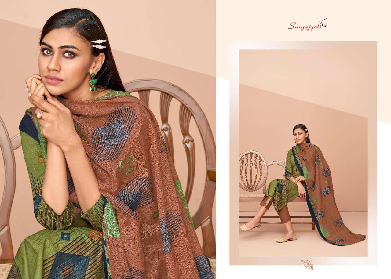 Suryajyoti Nargis Cotton Vol-15 Series 15001-15010 Cotton Printed Suits