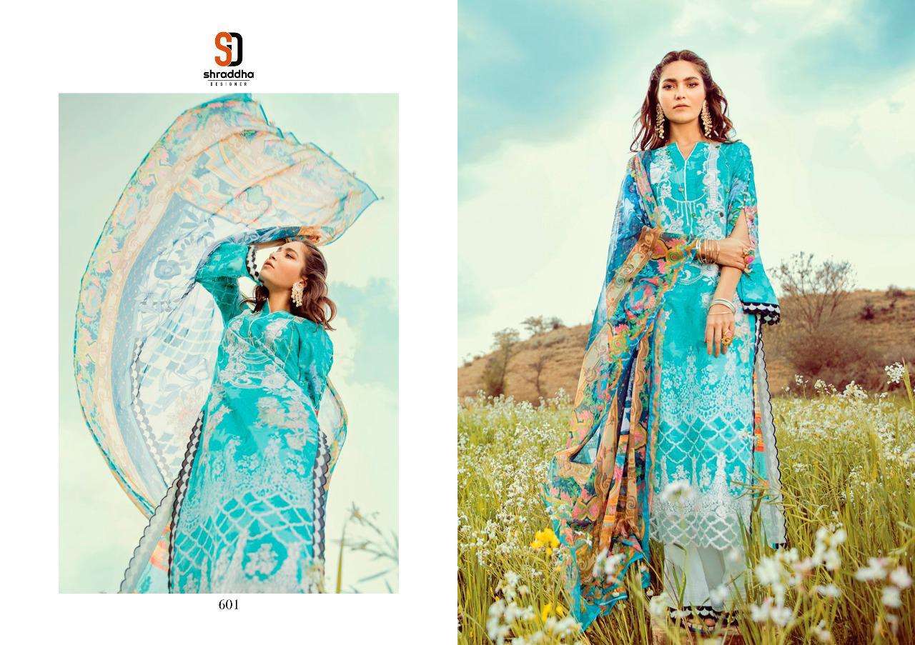 Verona By Shraddha Lawn Cotton Pakistani Designer Salwar Kameez