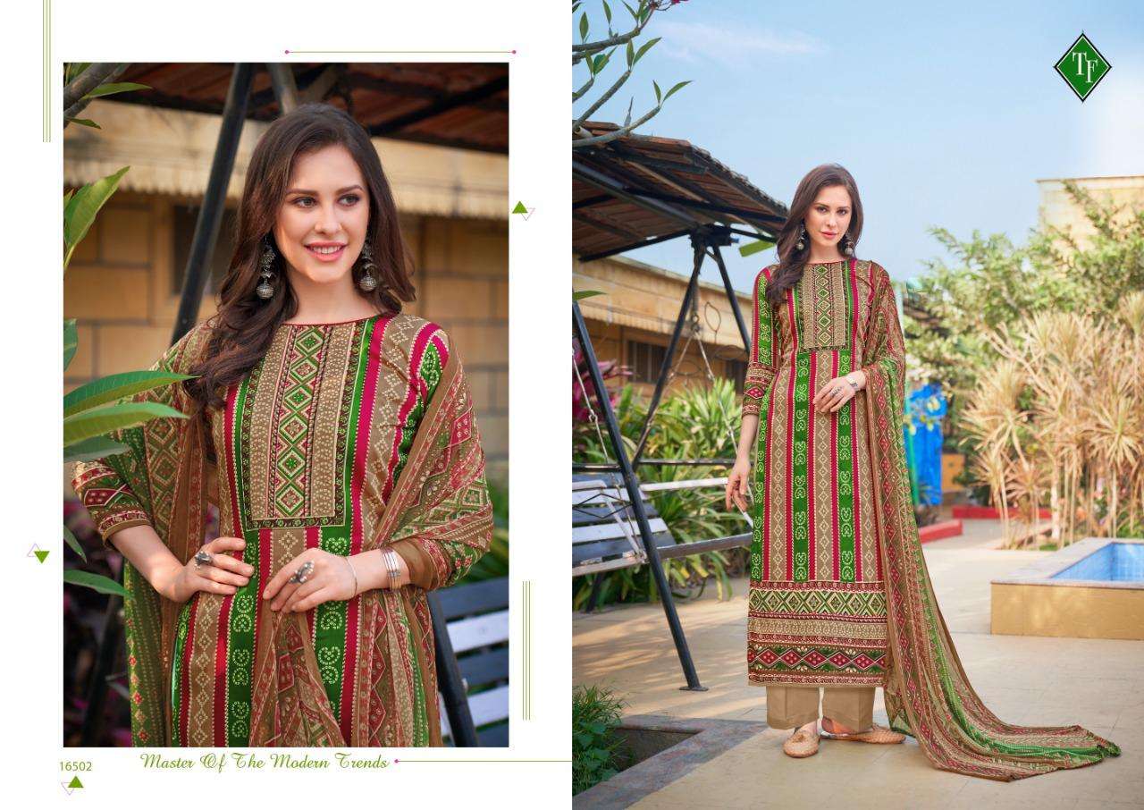 Ahrum By Tanishk Fashion Jam Cotton Bandhani Salwar Kameez