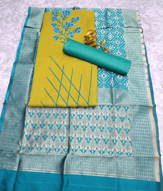 Rahul Nx Panipuri Embroidered Cotton Suit At Wholesale Price