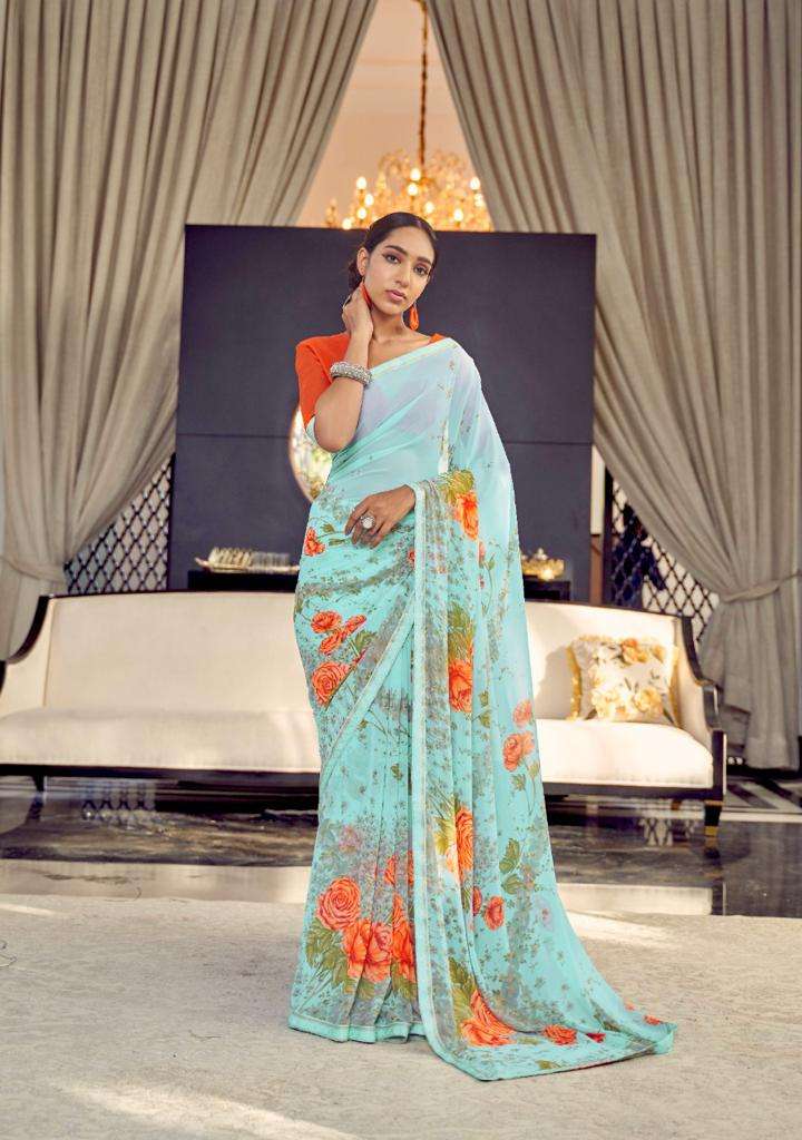 Kashvi Arth Series 5001-5010 Weightless Printed Ladies Sarees