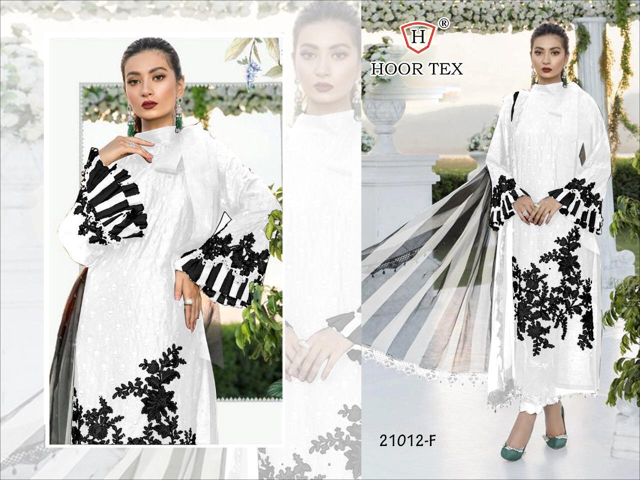 Hoor Tex Series 21012 Designer Jam Cotton Suit