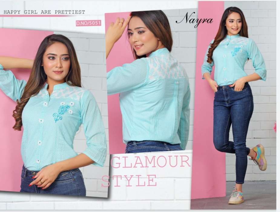 Forever By Nayra Cotton Short Top Collection