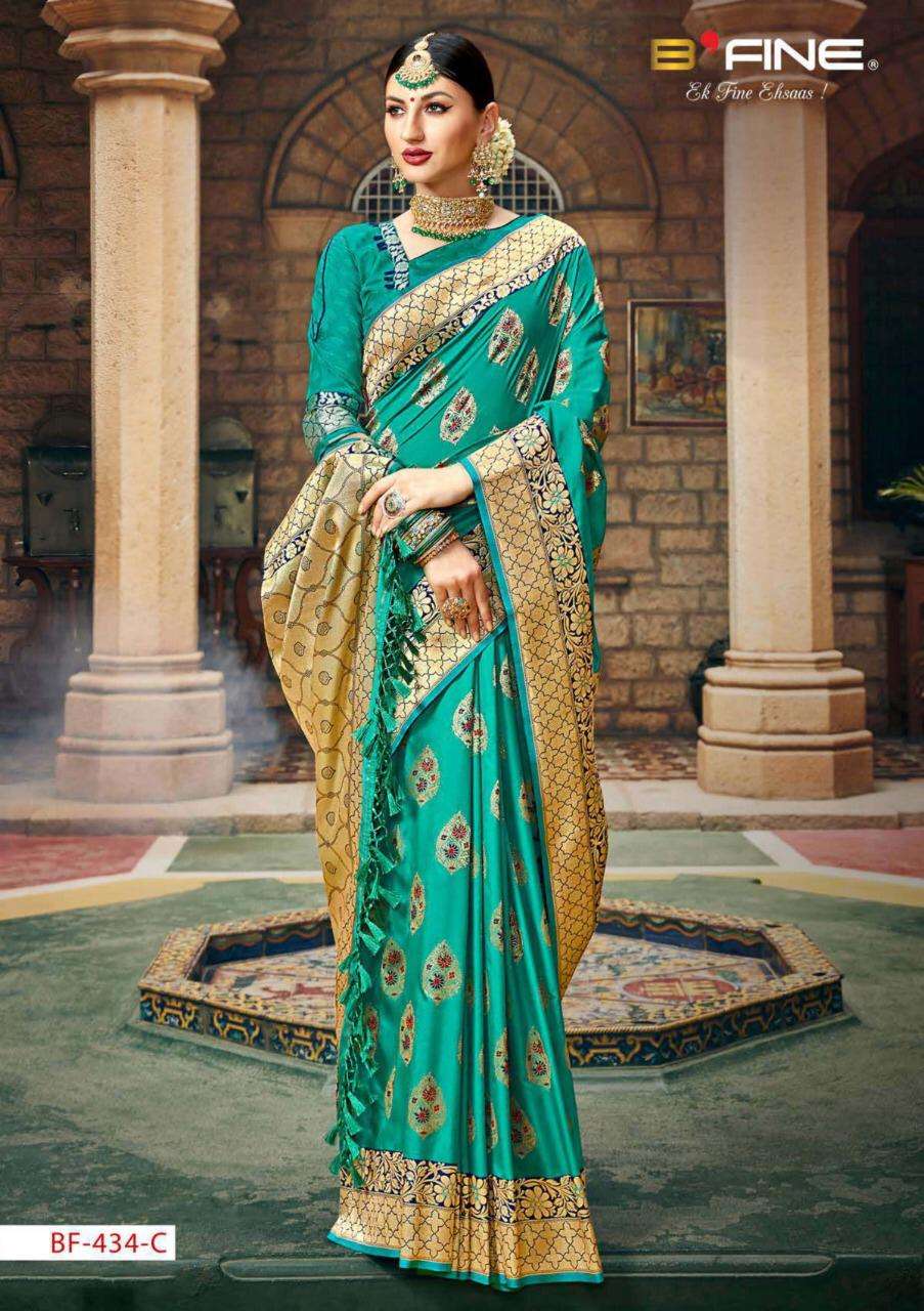 Inaayat By B Fine Silk Designer Indian Fancy Sarees