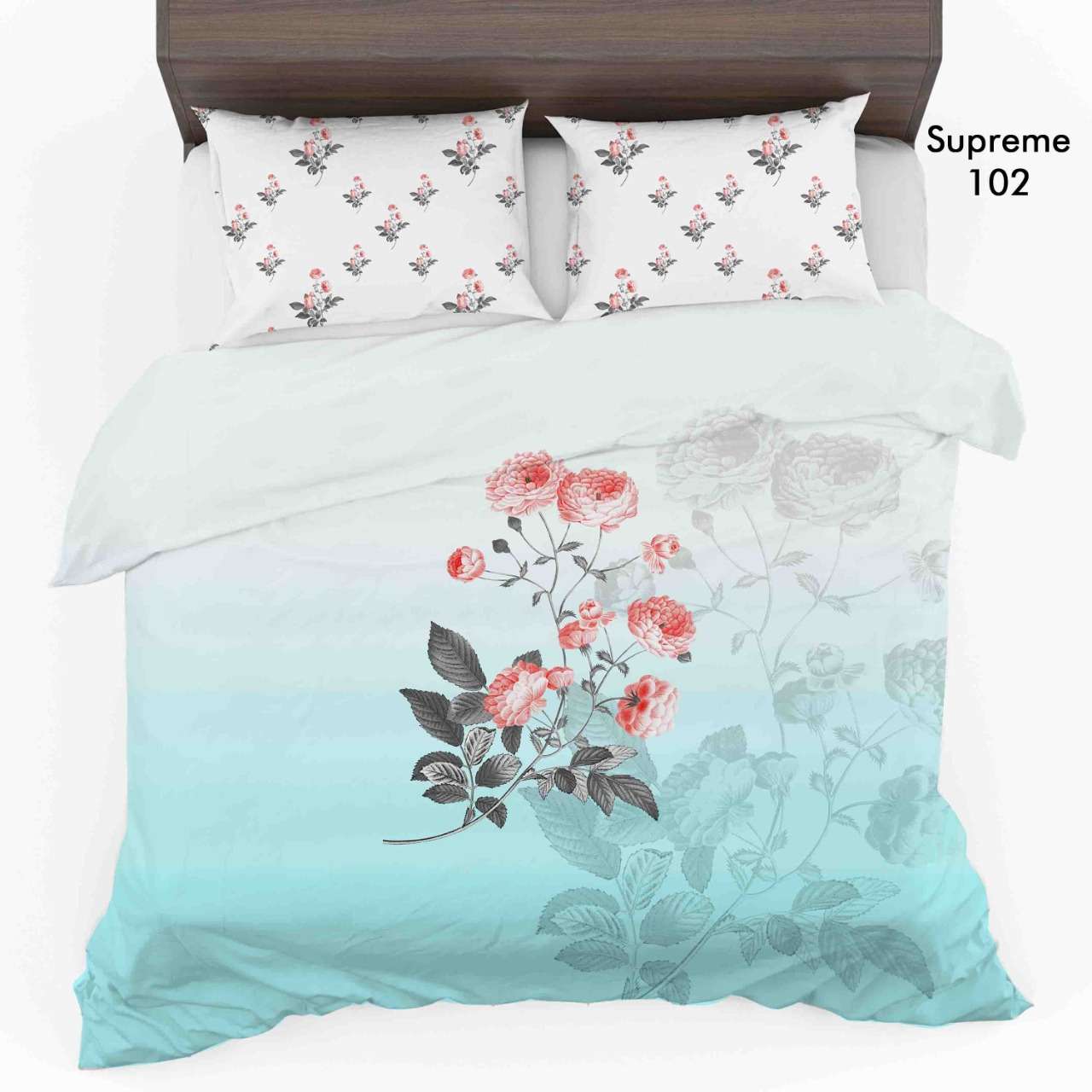 Supreme Twill Cotton King Size Home Bedsheets With 2 Pillow Cover At Best Rates Online