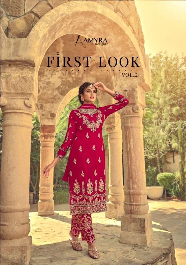 Amyra First Look Vol-2 Series 1136-1139 Georgette Salwar Kameez