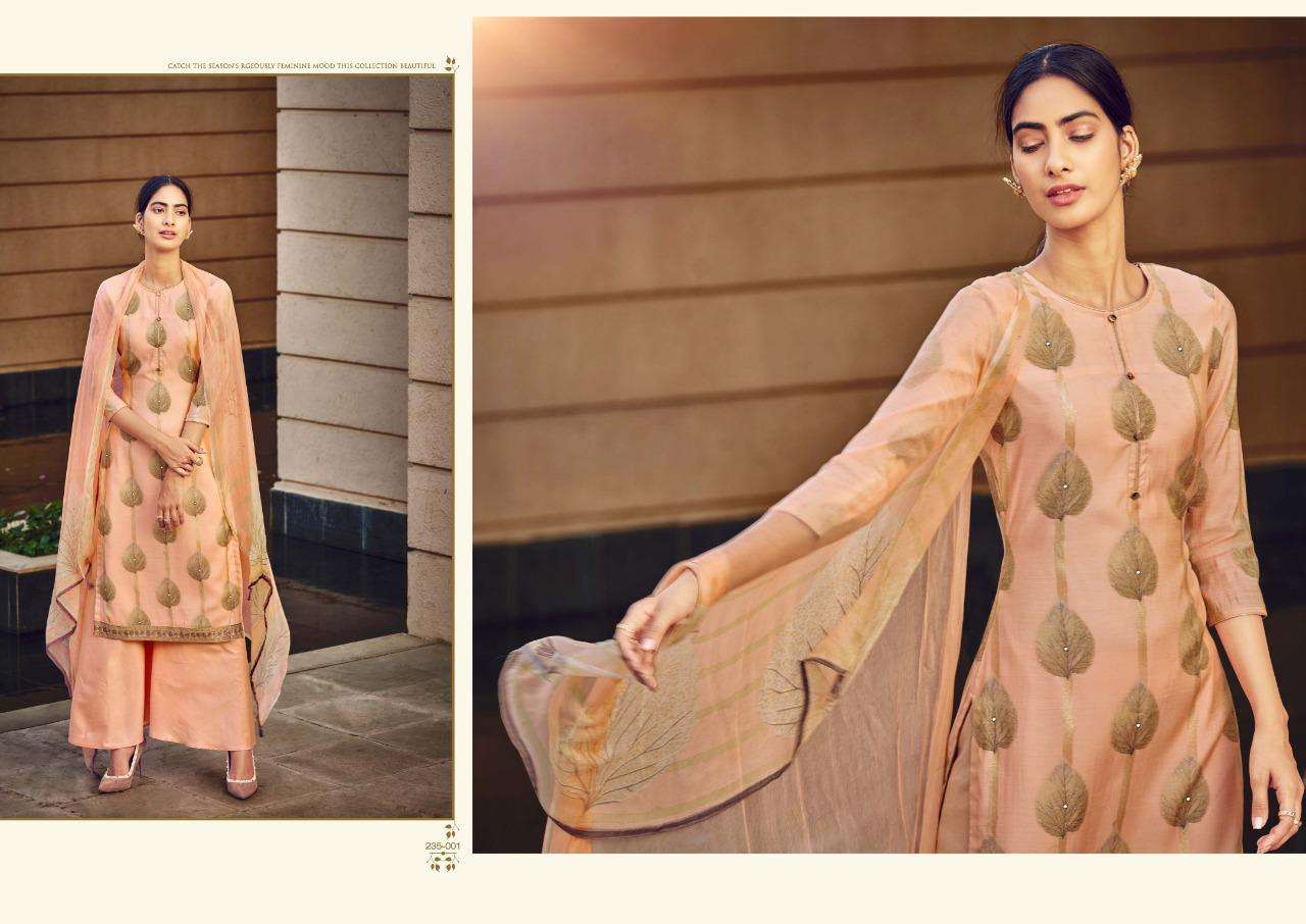 Sargam Areeba Series 235001-235006 Muslin Cotton Embroidery Suits