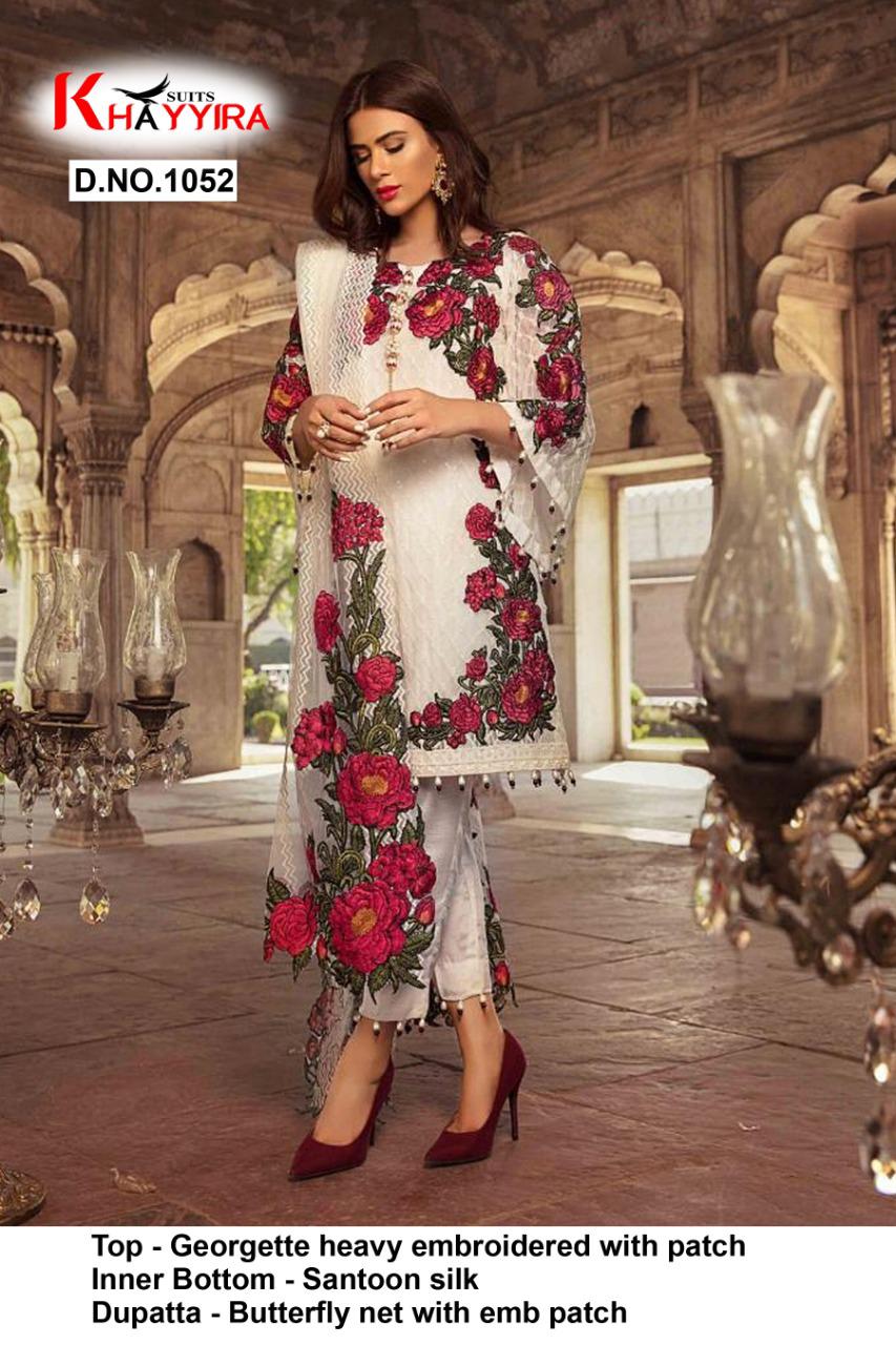 Khayyira Suits 1052 Designer Georgette Suit