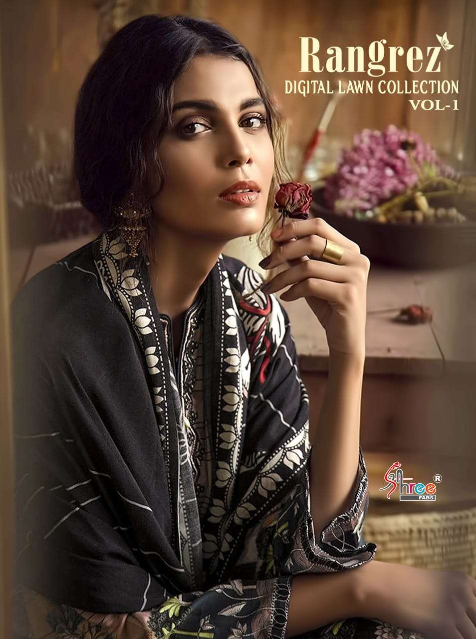 Shree Fabs Rangrez Digital Lawn Vol 1 Lawn Pakistani Designer Suits