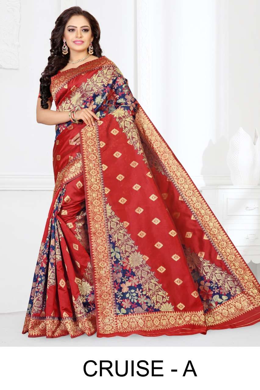 Ranjna Saree Cruise Casual Wear Silk Saree Collection