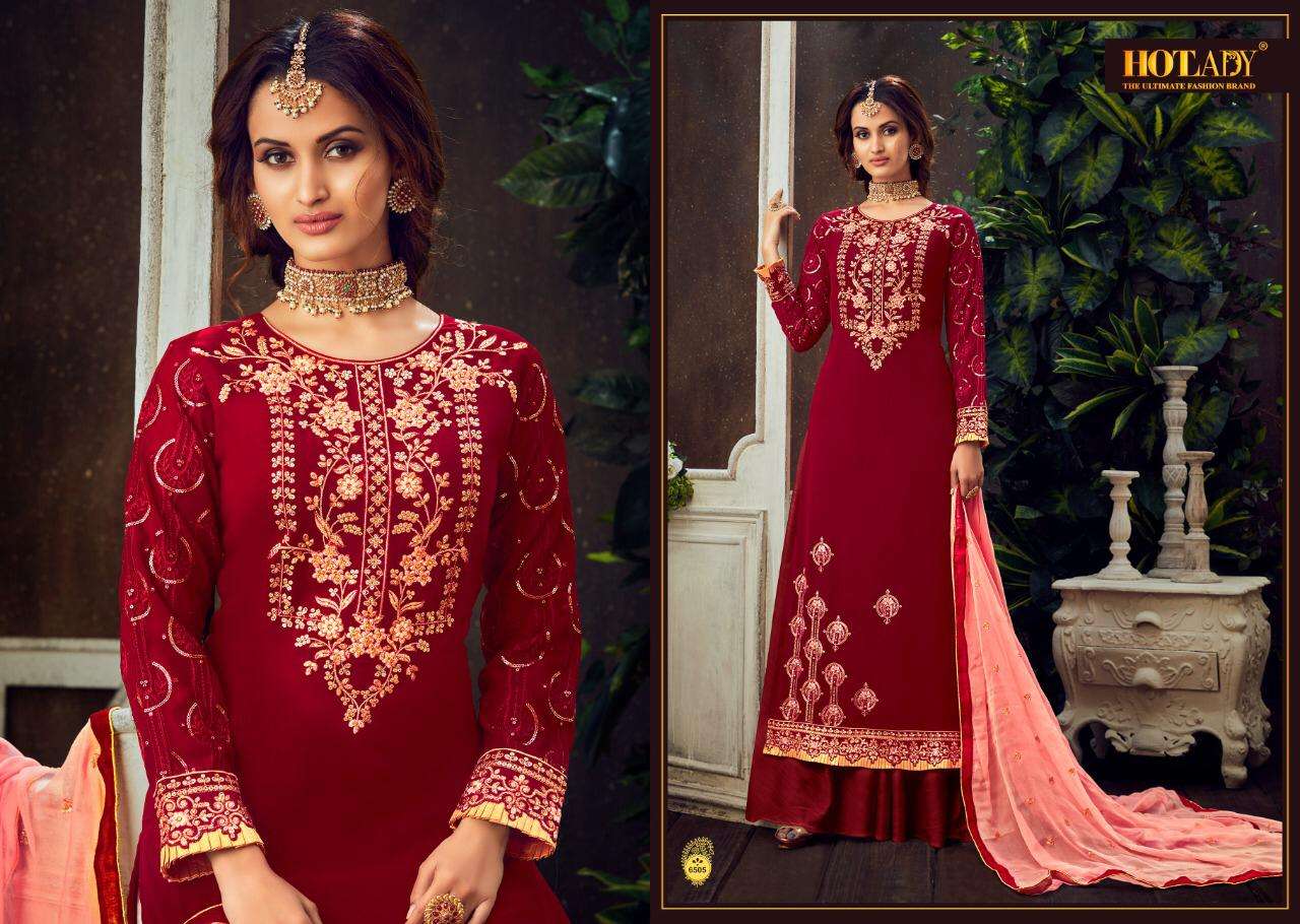 Hotlady Mahika Series 6501-6506 Pure Georgette Dresses