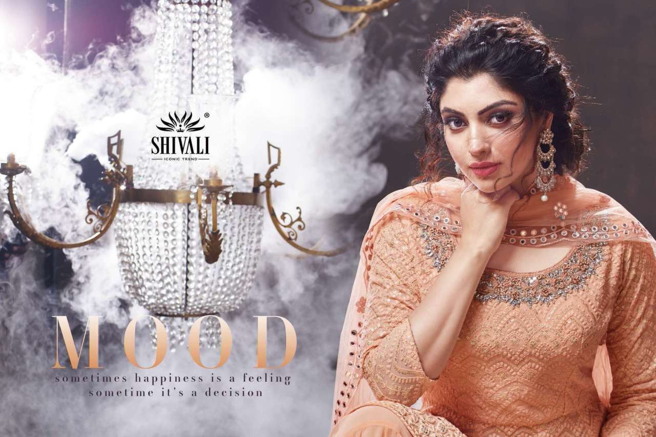 Shivali Nooraniyat Series 1001-1005 Dresses With Georgette Gararas