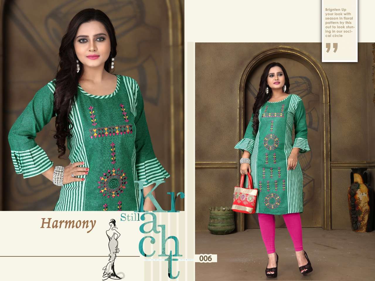 Harmony By Aagya South Cotton Daily Wear Ladies Kurti