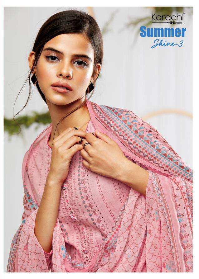 Kesar Karachi Summer Shine Vol 3 Lawn Cotton Designer Suits