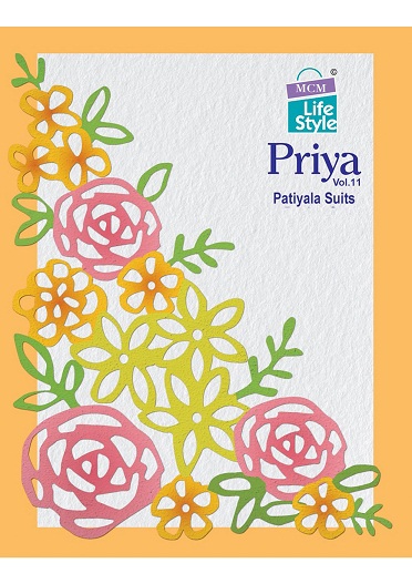 Mcm Priya Vol-11 Series 287-319 Pure Cotton Dress Material