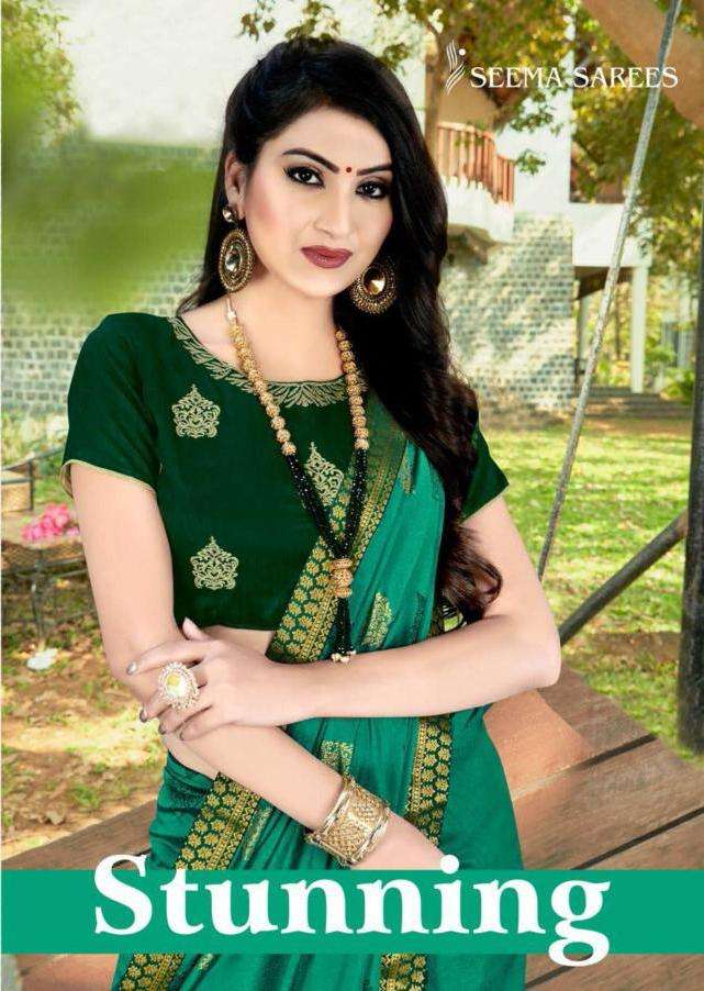 Seema Saree Stunning Vichitra Silk Casual Sarees