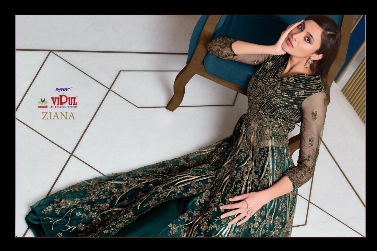 Vipul Ziana Designer Net Gown