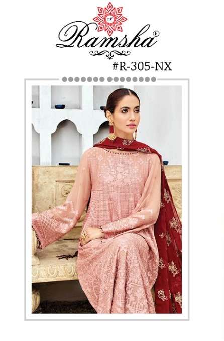 Ramsha 305 Nx Georgette Classy Look Fancy Suits