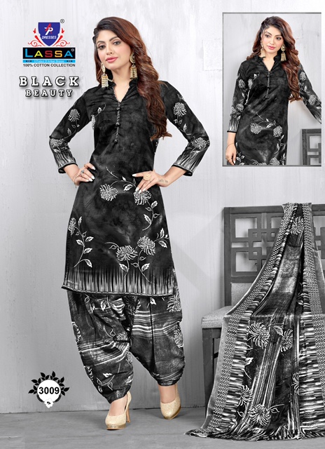 Lassa Black Beauty Pure Cotton Suit