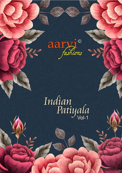 Aarvi Fashon Indian Patiyala Vol 1 Pure Cotton Readymade Salwar Suit