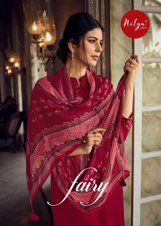 Lt Nitya Fairy Shree Silk With Inner Readymade Suit