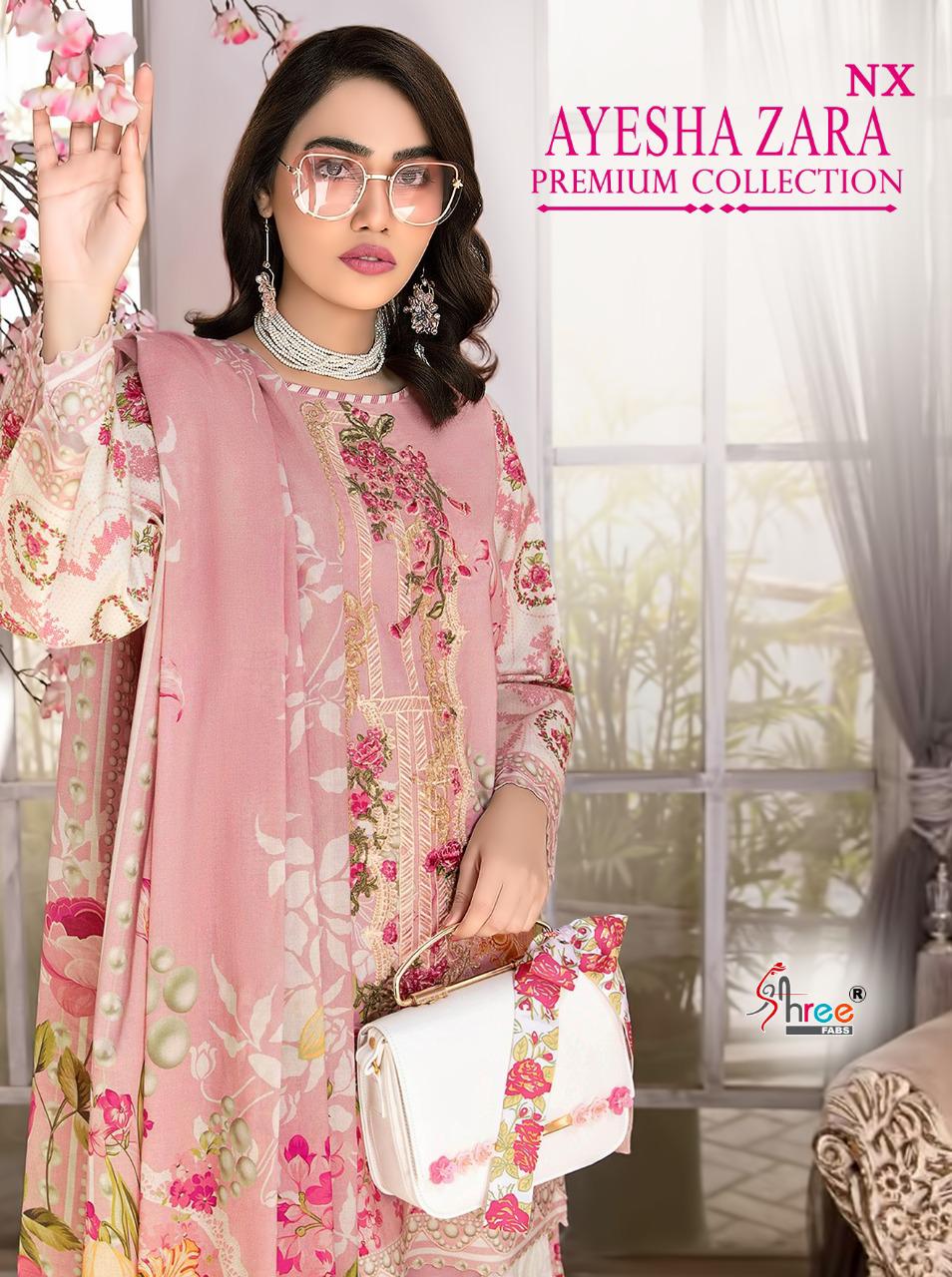 Shree Fab Ayesha Zara Nx Premium Collection Series 1653-1659 Cotton Suit