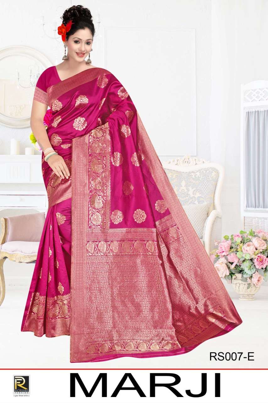 Ranjna Saree Marji Casual Wear Silk Saree Collection