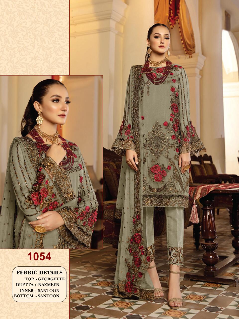 1054-kf Designer Heavy Georgette Suit