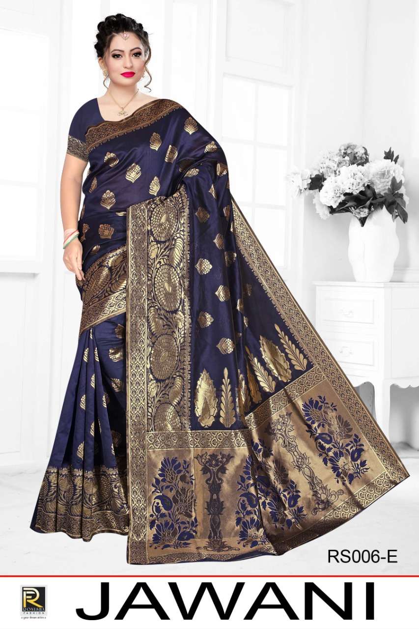 Ranjna Saree Jawani Casual Wear Silk Saree Collection