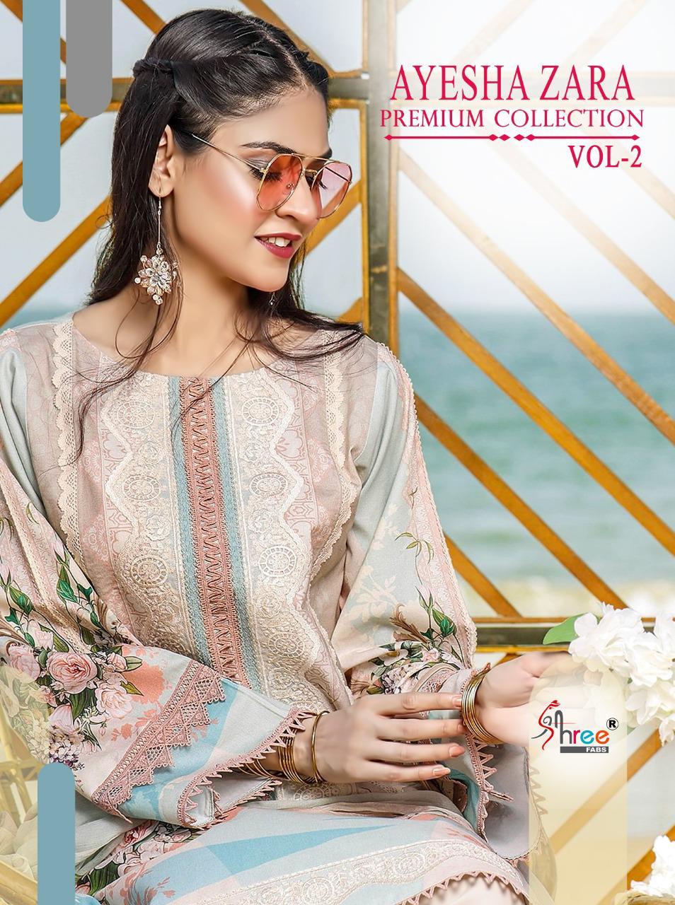 Shree Fab Ayesha Zara Premium Collection Vol-2 1775-1784 Pure Cotton Suit