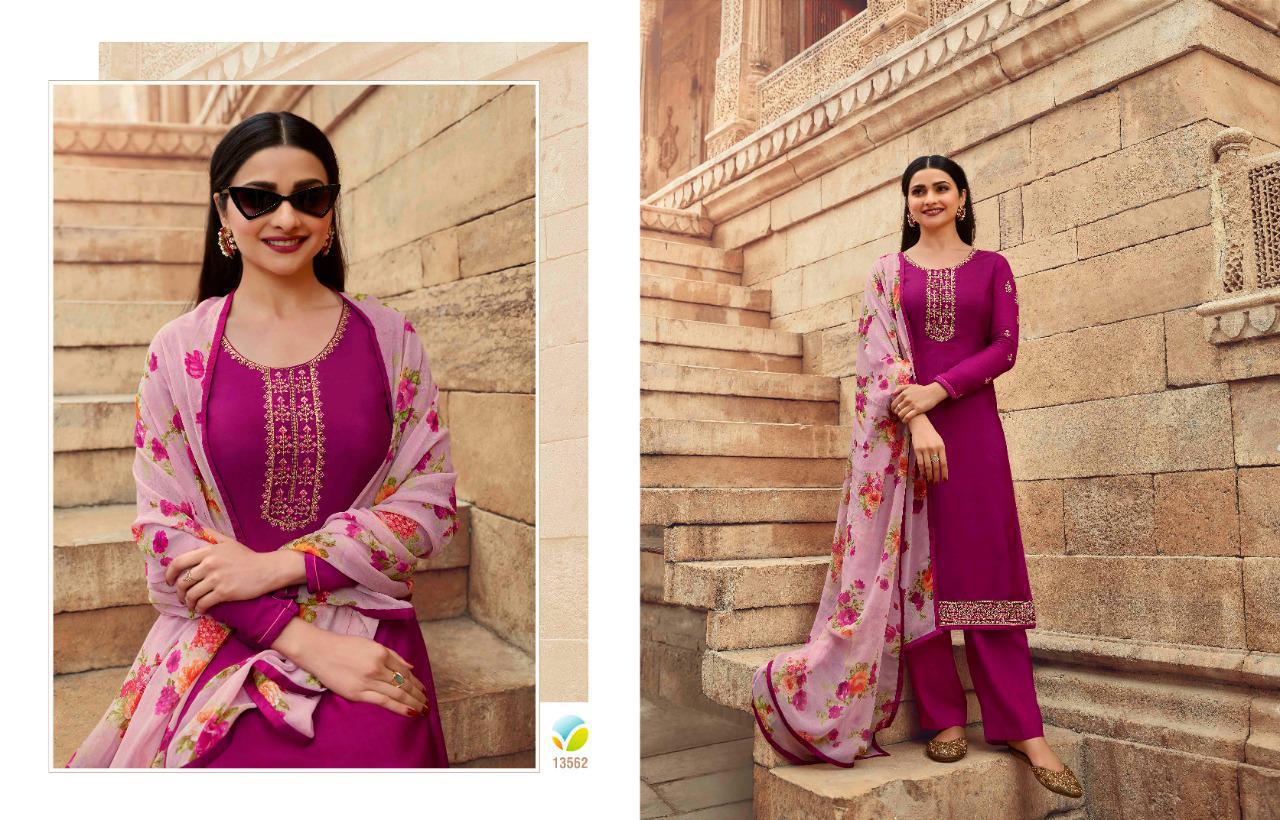 Vinay Silkina Royal Crepe-30 Designer Royal Crepe Suit