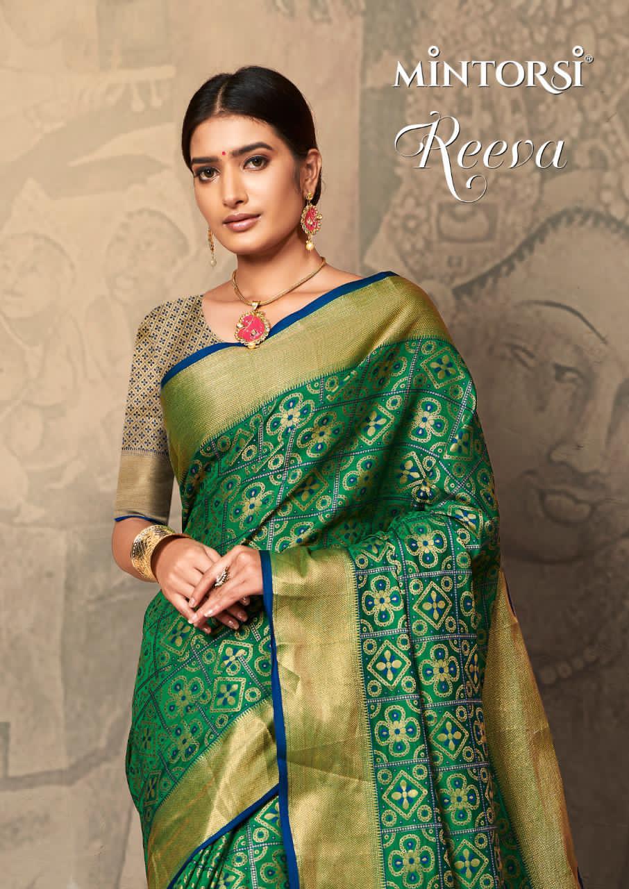 Mintorsi Reeva Series 23011-23016 Soft Banarasi Silk Saree